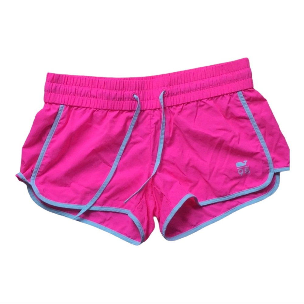 Vineyard Vines Hot Pink 3 Nylon Shorts XXS